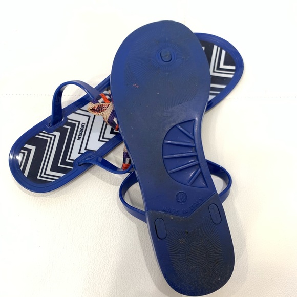 MISSONI Jelly Flip Flops Sz 40 - Picture 4 of 4